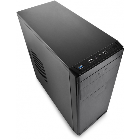 DeepCool WAVE V2 - Tower - micro ATX - no power supply (ATX / PS/2) - black - USB/Audio - 1