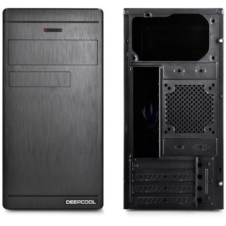 DeepCool WAVE V2 - Tower - micro ATX - no power supply (ATX / PS/2) - black - USB/Audio - 6