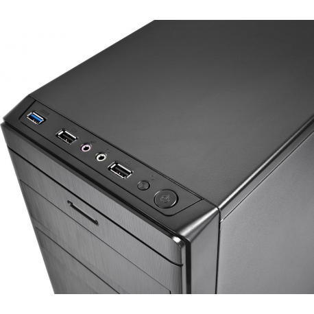 DeepCool WAVE V2 - Tower - micro ATX - no power supply (ATX / PS/2) - black - USB/Audio - 7