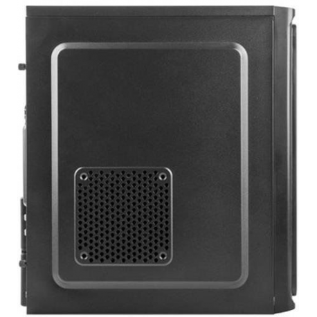 Natec PC Case Armadillo Grey, Midi Tower, Power supply included No
