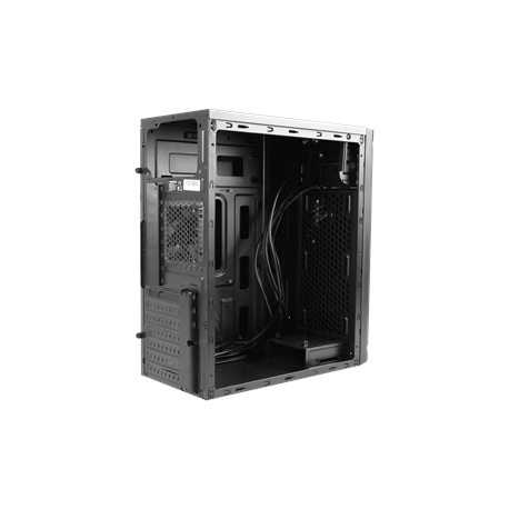 Natec PC Case Armadillo Grey, Midi Tower, Power supply included No