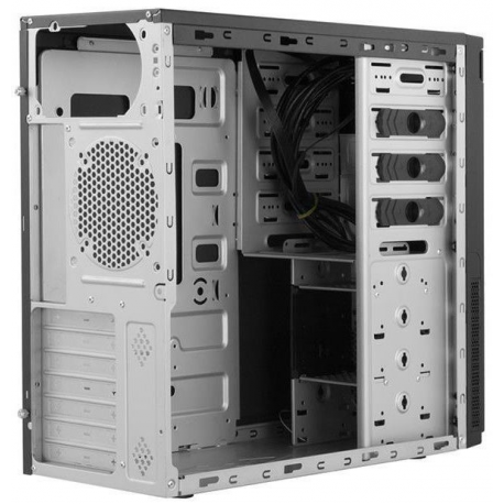 Chieftec Elox Series HC-10B-OP - Tower - ATX - no power supply (ATX) - black - USB/Audio - 1