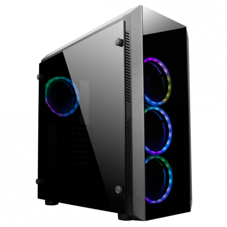 CASE MIDITOWER ATX W/O PSU/SCORPION II GL-02B-OP CHIEFTEC