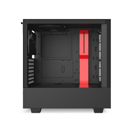 NZXT H510 Side window, Black/Red, ATX, Power supply included No