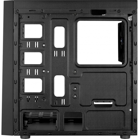 AeroCool Bolt Mini - Tower - micro ATX - windowed side panel (acrylic) - no power supply (ATX) - black - USB/Audio - 7