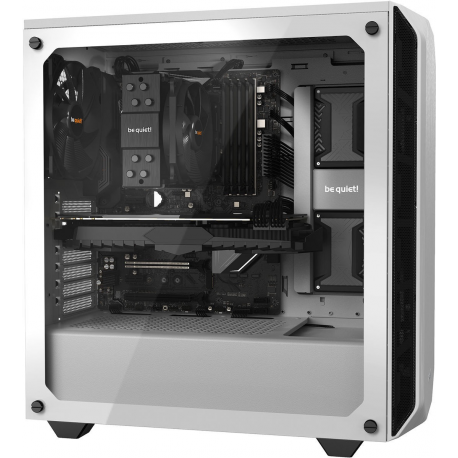 Case|BE QUIET|Pure Base 500 Window White|MidiTower|Not included|ATX|MicroATX|MiniITX|Colour White|BGW35