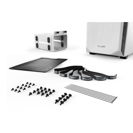 Case|BE QUIET|Pure Base 500 Window White|MidiTower|Not included|ATX|MicroATX|MiniITX|Colour White|BGW35