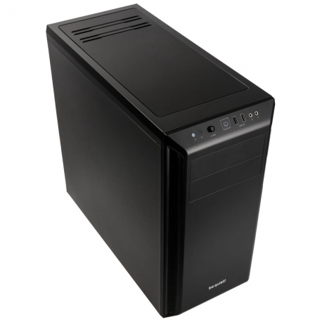 be quiet! PURE BASE 600 - Tower - ATX - no power supply (ATX / PS/2) - black - USB/Audio - 1