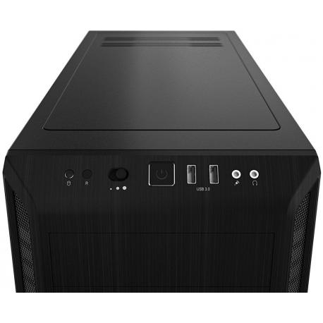 be quiet! PURE BASE 600 - Tower - ATX - no power supply (ATX / PS/2) - black - USB/Audio - 2