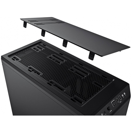 be quiet! PURE BASE 600 - Tower - ATX - no power supply (ATX / PS/2) - black - USB/Audio - 8