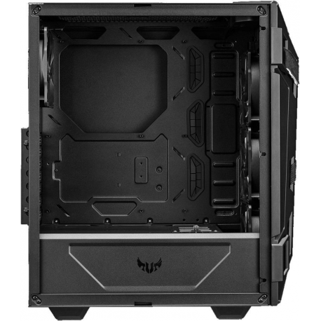 ASUS TUF Gaming GT301 - Tower - ATX - windowed side panel (tempered glass) - black - USB/Audio - 2