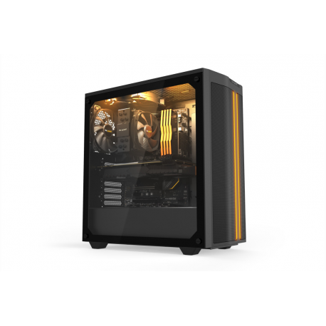 Case|BE QUIET|PURE BASE 500DX|MidiTower|Not included|ATX|MicroATX|MiniITX|Colour Black|BGW37