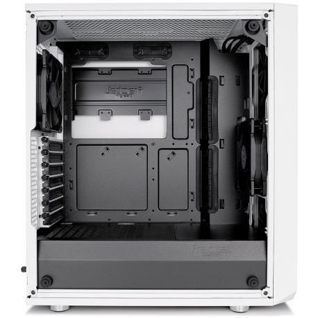 Fractal Design Meshify C White - TG FD-CA-MESH-C-WT-TGC Side window, White, ATX, Power supply included No