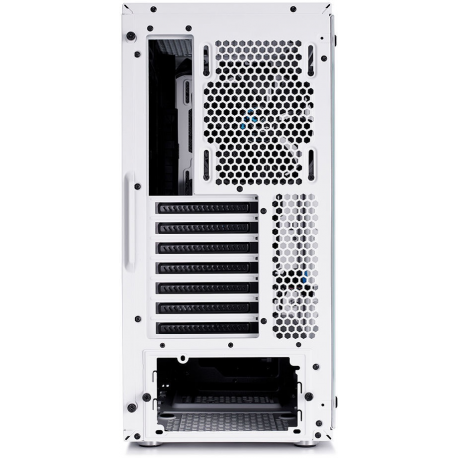 Fractal Design Meshify C White - TG FD-CA-MESH-C-WT-TGC Side window, White, ATX, Power supply included No