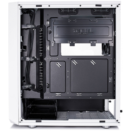 Fractal Design Meshify C White - TG FD-CA-MESH-C-WT-TGC Side window, White, ATX, Power supply included No