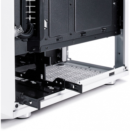 Fractal Design Meshify C White - TG FD-CA-MESH-C-WT-TGC Side window, White, ATX, Power supply included No