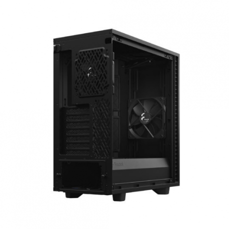 Fractal Design Define 7 Compact - Tower - ATX - no power supply (ATX) - black solid - USB/Audio - 22