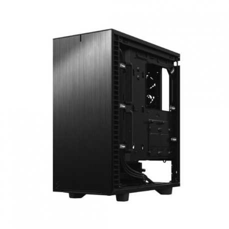 Fractal Design Define 7 Compact - Tower - ATX - no power supply (ATX) - black solid - USB/Audio - 27