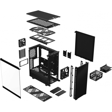 FRACTAL DESIGN Define 7 Compact Black TG Light Tint ATX