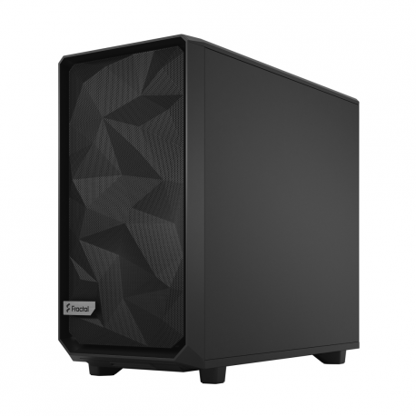 Fractal Design Meshify 2 - Tower - extended ATX - windowed side panel (tempered glass) - no power supply (ATX) - black - USB/Audio - 17
