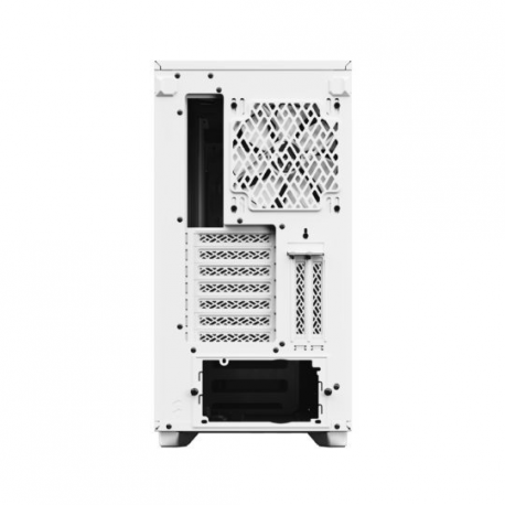 Fractal Design Define 7 - Tempered Glass Edition - tower - extended ATX - windowed side panel (tempered glass) - no power supply (ATX) - white - USB/Audio - 20