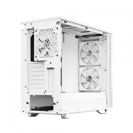 Fractal Design Define 7 - Tempered Glass Edition - tower - extended ATX - windowed side panel (tempered glass) - no power supply (ATX) - white - USB/Audio - 26