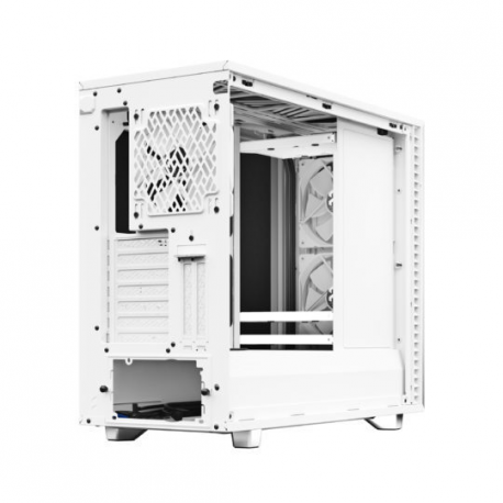 Fractal Design Define 7 - Tempered Glass Edition - tower - extended ATX - windowed side panel (tempered glass) - no power supply (ATX) - white - USB/Audio - 27