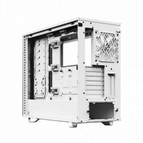 Fractal Design Define 7 - Tempered Glass Edition - tower - extended ATX - windowed side panel (tempered glass) - no power supply (ATX) - white - USB/Audio - 28