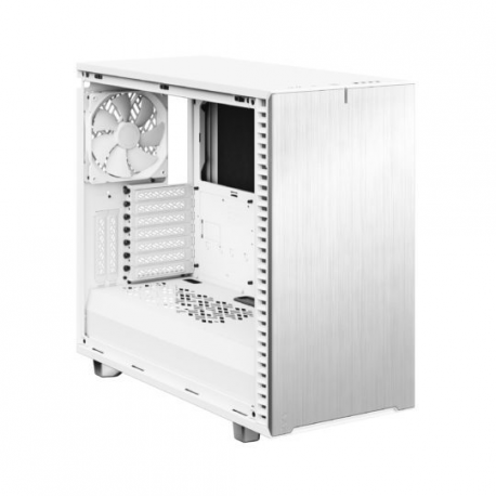 Fractal Design Define 7 - Tempered Glass Edition - tower - extended ATX - windowed side panel (tempered glass) - no power supply (ATX) - white - USB/Audio - 34