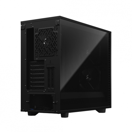 Fractal Design Define 7 - Tempered Glass Edition - tower - extended ATX - windowed side panel (tempered glass) - no power supply (ATX) - black - USB/Audio - 13