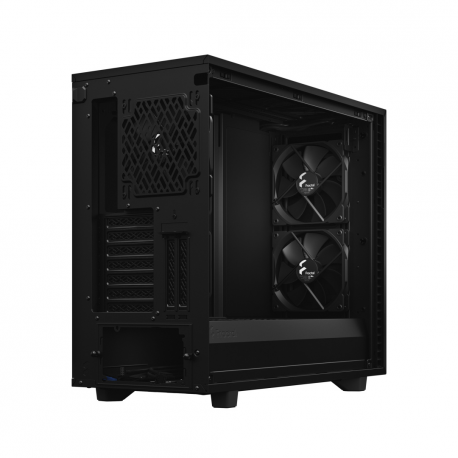 Fractal Design Define 7 - Tempered Glass Edition - tower - extended ATX - windowed side panel (tempered glass) - no power supply (ATX) - black - USB/Audio - 20