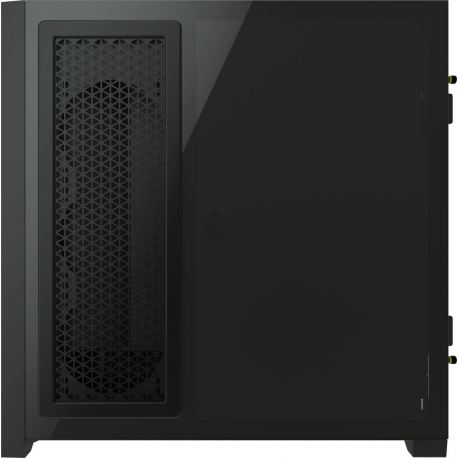 Corsair RGB Computer Case iCUE 5000X Side window, Black, ATX, Power supply included No