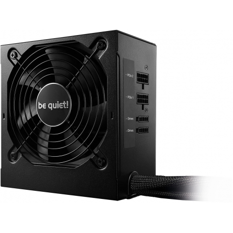 Power Supply|BE QUIET|500 Watts|Efficiency 80 PLUS BRONZE|PFC Active|MTBF 100000 hours|BN301