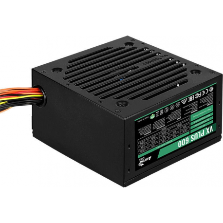 AeroCool VX PLUS 600 - Power supply (internal) - ATX12V 2.3 - AC 230 V - 600 Watt - 3