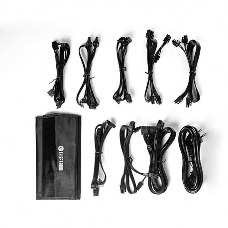 Chieftronic PowerUp Series 850W - Power supply (internal) - ATX12V 2.53 - 80 PLUS Gold - AC 100-240 V - 850 Watt - active PFC - 7