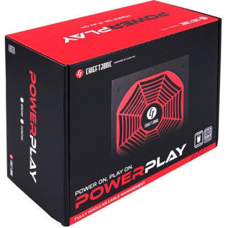 CHIEFTEC PowerPlay 850W ATX 12V 80 PLUS Platinum Active PFC 140mm silent fan