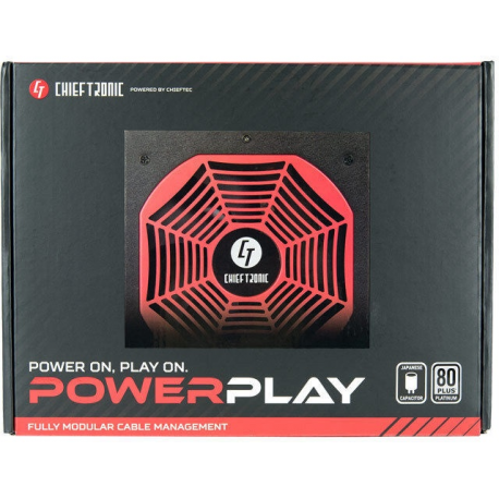 CHIEFTEC PowerPlay 850W ATX 12V 80 PLUS Platinum Active PFC 140mm silent fan