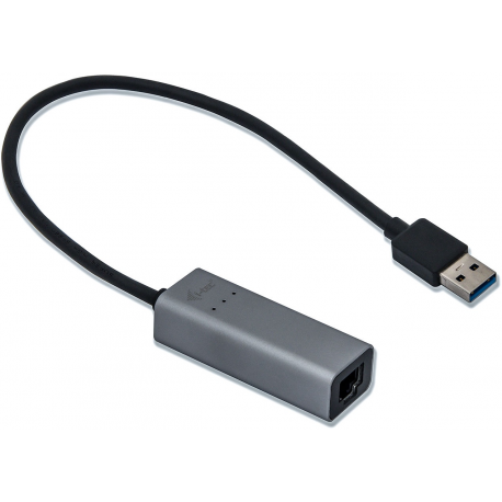 i-Tec USB 3.0 Metal Gigabit Ethernet Adapter - network adapter - USB 3.0 - Gigabit Ethernet x 1 - 1