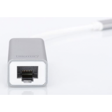 DIGITUS DN-3024 - Network adapter - USB-C - Gigabit Ethernet x 1 - aluminium - 1