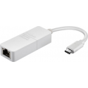 D-Link DUB-E130 - Network adapter - USB-C - Gigabit Ethernet x 1