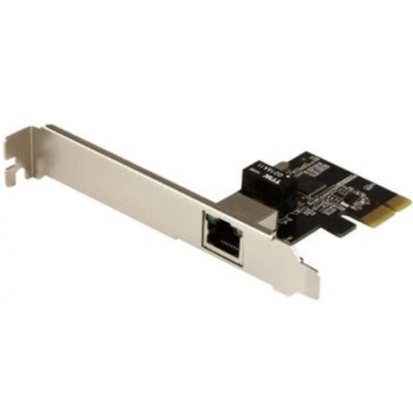StarTech.com 1-Port Gigabit Ethernet Network Card - PCI Express, Intel I210 NIC - Single Port PCIe Network Adapter Card with Intel Chipset (ST1000SPEXI) - Network adapter - PCIe low profile - GigE - 1000Base-T - black - 0