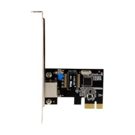 StarTech.com 1-Port Gigabit Ethernet Network Card - PCI Express, Intel I210 NIC - Single Port PCIe Network Adapter Card with Intel Chipset (ST1000SPEXI) - Network adapter - PCIe low profile - GigE - 1000Base-T - black - 1
