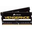 CORSAIR Vengeance - DDR4 - kit - 32 GB: 2 x 16 GB - SO-DIMM 260-pin - 2666 MHz  /  PC4-21300 - CL18 - 1.2 V - unbuffered - non-ECC