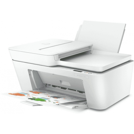 HP DeskJet Plus 4120e All-in-One Printer - A4 Color Ink, Print/Copy/Scan/Mobile Fax, Automatic Document Feeder, Manual Duplex, W
