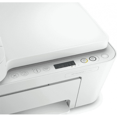 HP DeskJet Plus 4120e All-in-One Printer - A4 Color Ink, Print/Copy/Scan/Mobile Fax, Automatic Document Feeder, Manual Duplex, W