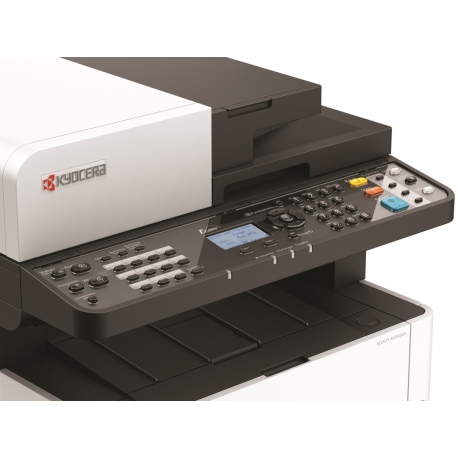 Kyocera ECOSYS M2135dn - Multifunction printer - B/W - laser - Legal (216 x 356 mm) (original) - A4/Legal (media) - up to 35 ppm (printing) - 350 sheets - USB 2.0, Gigabit LAN, USB host - 6