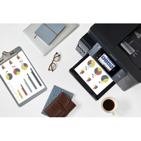 Epson EcoTank L6570 - Multifunction printer - colour - ink-jet - A4 (210 x 297 mm), Legal (216 x 356 mm) (original) - A4 / Legal (media) - up to 25 ppm (printing) - 550 sheets - 33.6 Kbps - USB 2.0, Gigabit LAN, USB 2.0 host, Wi-Fi(ac) - black - 4