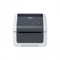 Brother TD-4210D - Label printer - direct thermal - Roll (11.8 cm) - 203 dpi - up to 127 mm / sec - USB 2.0, serial - grey, white