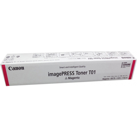 Canon T01 - Magenta - original - toner cartridge - for imagePRESS C800 - 0