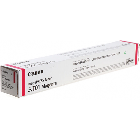 Canon T01 - Magenta - original - toner cartridge - for imagePRESS C800 - 1
